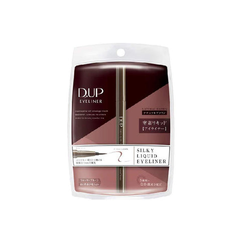 D-Up Silky Liquid Eyeliner Natural Brown Color