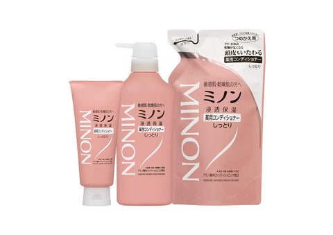 Minon Medicated Conditioner 120Ml By Daiichi Sankyo Healthcare - Made In Japan