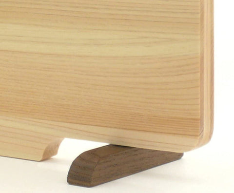 Daiwa Industry 36Cm Wooden Hinoki Chopping Board Stand Japan Dishwasher Safe Mildew Res