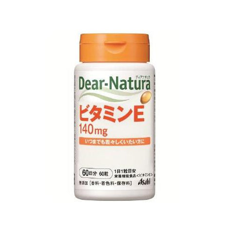 Dear-Natura vitamin E 60 capsules - Japanese Vitamins