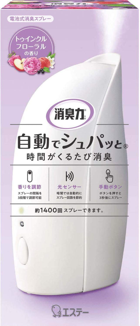 Deodorant Power Automatic Burst Twinkle Floral Scent 39Ml X 4 Pieces | Made In Japan