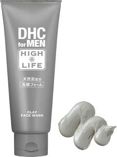 Dhc For Men Clay Face Wash 100g - Deep Clear Facial Cleanser - Japanese Skincare For Men