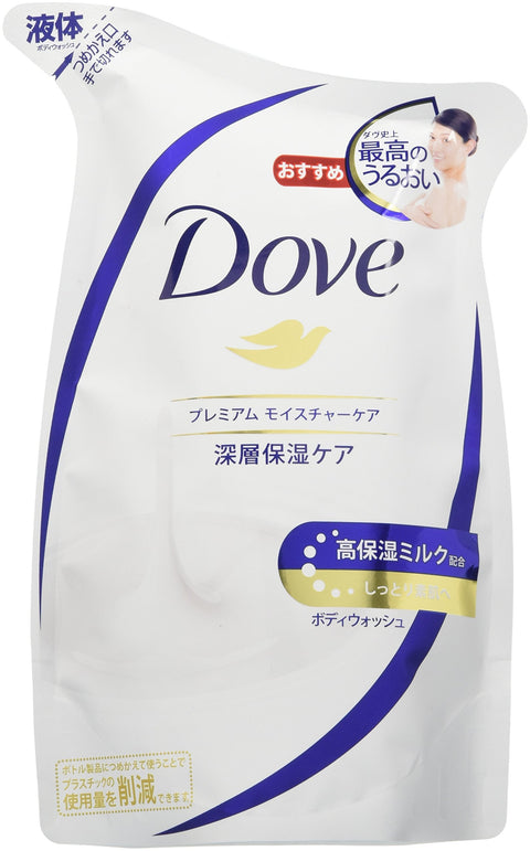 Dove Body Wash Japan Moisture Care Refill 360G X 4 Pieces