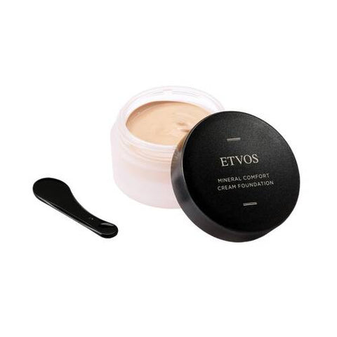 Etvos Mineral Comfort Cream Foundation Light SPF34 PA +++ 12g  - Healthy Makeup Foundation