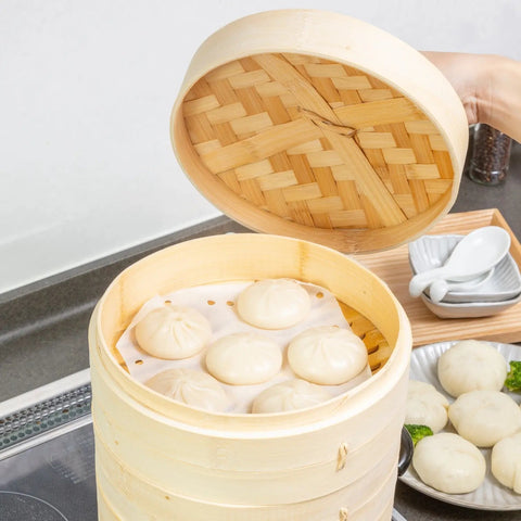 Ebm Bamboo Steamer 15cm - Lid