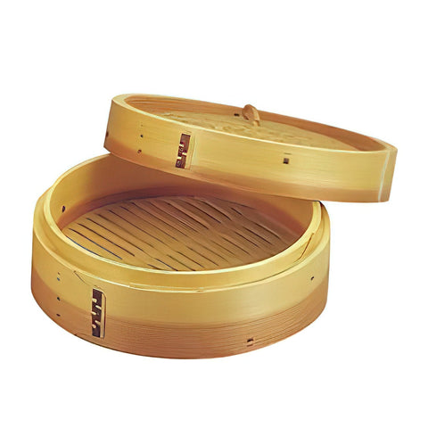 Ebm Fluorine Coated Cedar Steamer 10cm - Lid