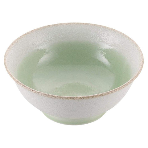 Ebm Porcelain Glazed High Foot Bowl Green - 1230ml