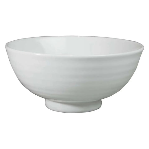 Ebm Porcelain Tempered Rice Bowl Cream 11.5Cm