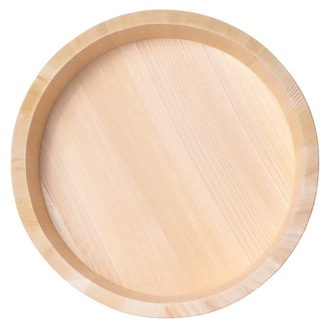 Ebm 42Cm Sawara Cypress Hangiri Wooden Sushi Rice Mixing Bowl From Japan