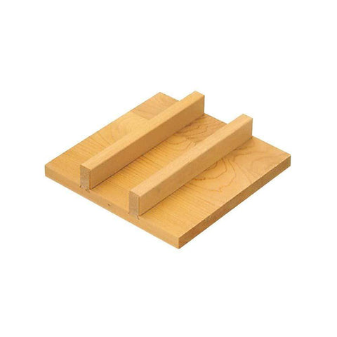 Ebm Japan Sawara Cypress Wooden Lid For 18Cm Square Omelette Pan