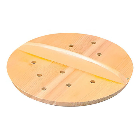 Ebm Sawara Cypress Wooden Perforated Lid 15cm