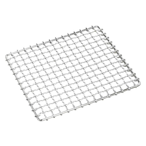 Ebematsu 24Cm Stainless Steel Chrome Plated Bbq Grill Mesh - Japan