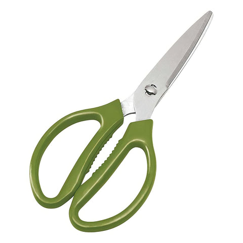 Ebm Stainless Steel Take-Apart Kitchen Scissors Green