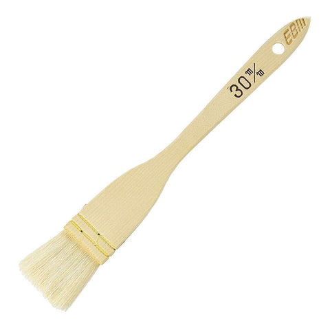 Ebm White Goat Hair Cooking Brush 30mm