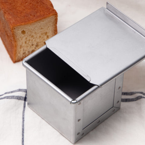 Endo Shoji Wsy1803 Japan Bread Mold W/ Lid 7.5Cm Aluminum Silver