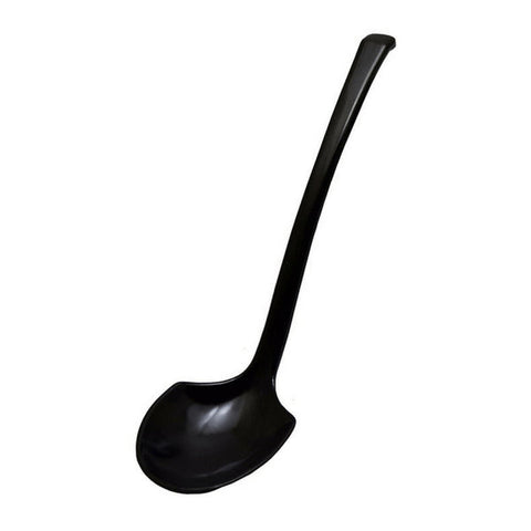 Entec Japan Melamine Long-Handled Ramen Spoon 21.8Cm Black