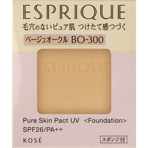 Kosé Esprique Pure Skin Pact UV Foundation BO 300 SPF26/ PA ++ 9.3g [refill]