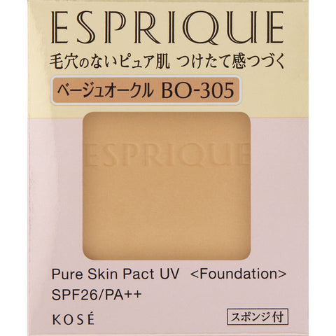 Kosé Esprique Pure Skin Pact UV Foundation SPF26/ PA ++ BO 305 9.3g [refill]