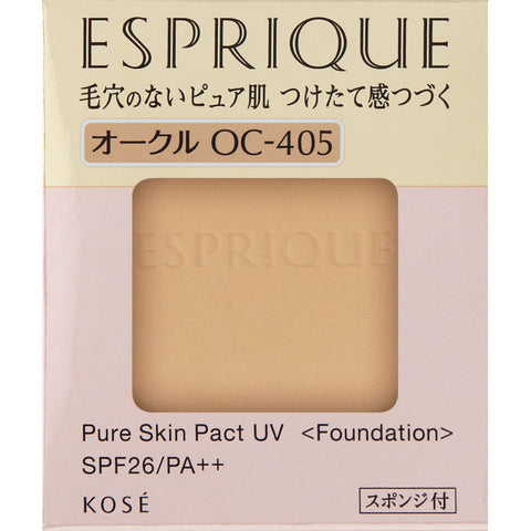 Kosé Esprique Pure Skin Pact UV Foundation SPF26/ PA ++ OC 405 9.3g [refill]