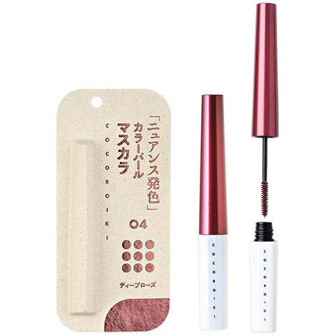 Cocoroiki Eye Design Mascara 04 Deep Rose - Perfect Waterproof Mascara - Makeup In Japan