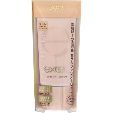 Sana Excel Skin Tint Serum ST02 Natural Ocher 20 SPF28/ PA ++ 35g - Made In Japan