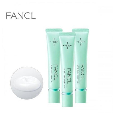 Fancl Acne Care Milky Gel Targets Breakouts And Acne-Prone Areas18g x 3 - Japanese Ance Care Gel