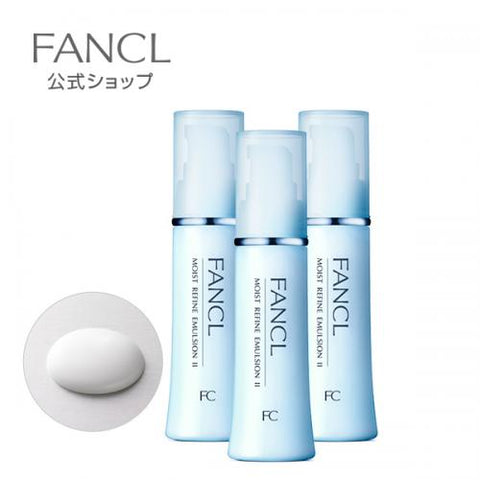 Fancl Moist Refine Emulsion II Moist Set-Purchase 30ml x 3 - Japanese Moist Refine Emulsion