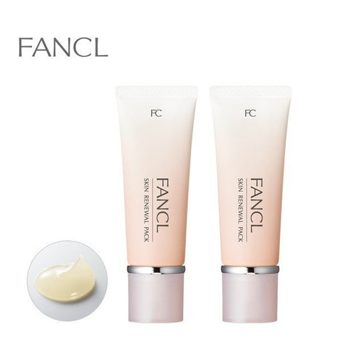 Fancl Skin Renewal Pack Set-Of-2  Removes Dead Cells & Boosts Moisture - Japanese Gel Mask