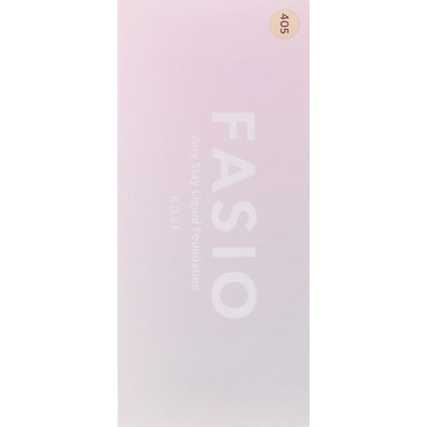 Kose Fasio Airy Stay Liquid Foundation 405 Light Ocher SPF30 PA+++ 30g - Made In Japan