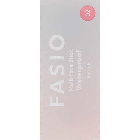 Kose Fasio Multi Face Stick 02 Baby Cheek - Kose Face Stick - Japanese Makeup Products