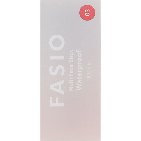 Kose Fasio Multi Face Stick 03 Ms. Pink - Kose Face Stick - Japanese Makeup Products