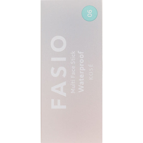 Kose Fasio Multi Face Stick 06 Mint Sparkle - Kose Face Stick - Japanese Makeup Products