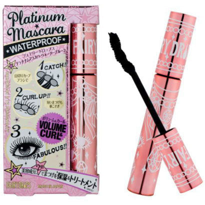 Fairy Drops Japan Platinum Mascara Waterproof Volume & Curl Black - Perfect Mascara