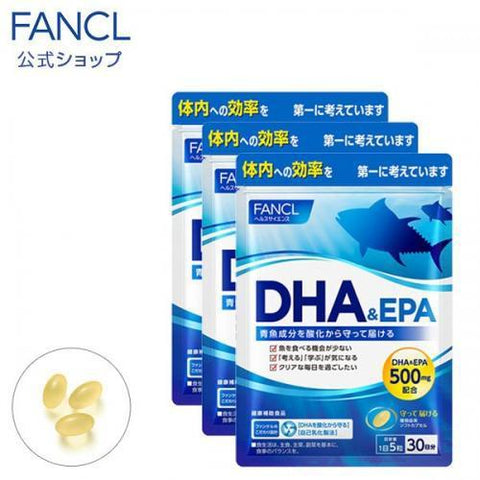 Fancl Dha & Epa About 90 Days 150 Tablets x 3 Bags - Japanese Health Food And Supplement