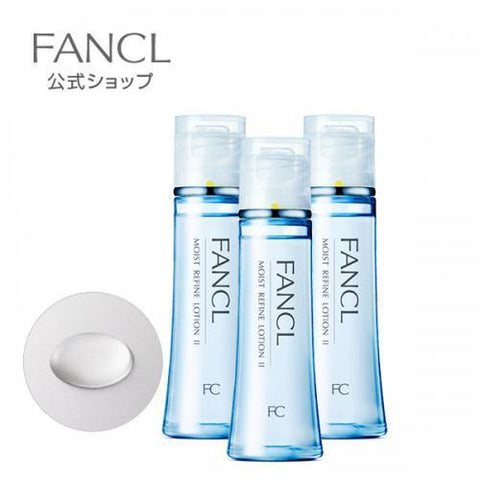 FANCL Moist Refine Lotion II Moist 30mL x 3 bottles