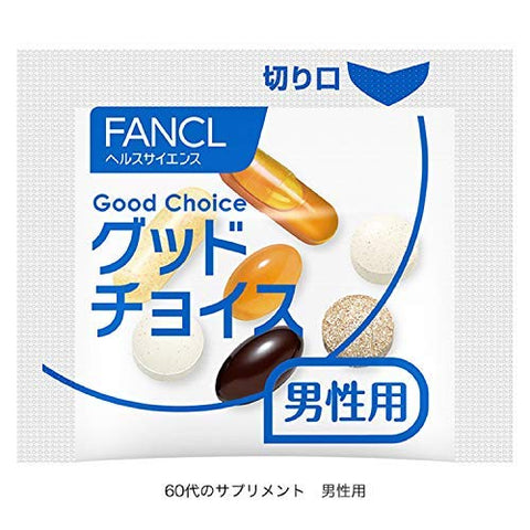 Fancl (New) Supplement For Men In Their 60's 15 To 30 Days (30 Bags) - Supplemen Made In Japan