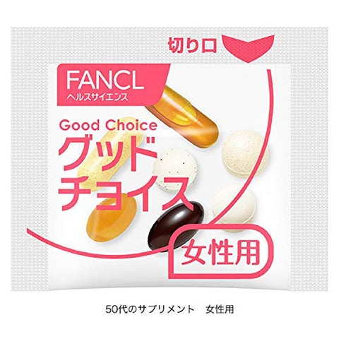 Fancl Supplements For Women In Their 50's 30 Days x 30 Bags - Japanese Women Supplement Brands