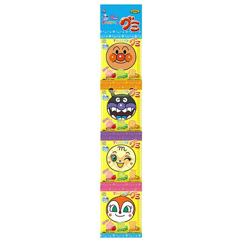 Fujiya Anpanman Gummy 4 Packs Of 84G (21G X 4) - 10 Bags - Japan (2 Cases)