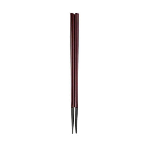 Japan Fukui Craft Pbt Resin Hexagonal Wood Grain Chopsticks 22.2Cm Cheek