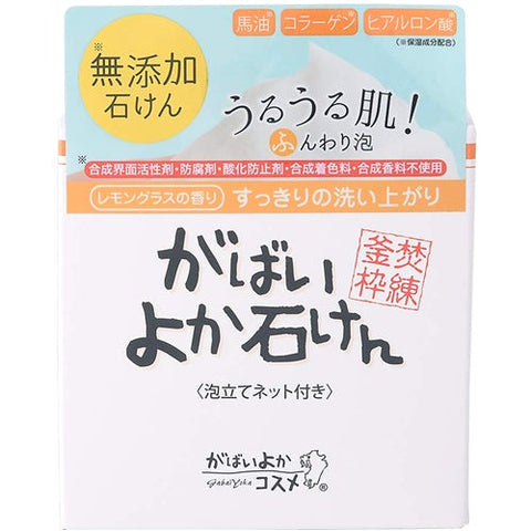 Asty Gabaiyoka Soap 100g -  Moisturizing Collagen Facial Soap - Japanese Skincare