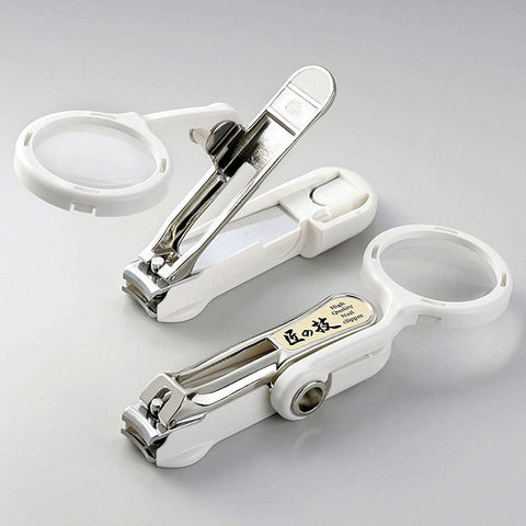 Green Bell Japan Takuminowaza Nail Clippers W/ Loupe