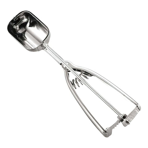 Gs Stainless Steel Oval-Shaped Ice Cream Scoop