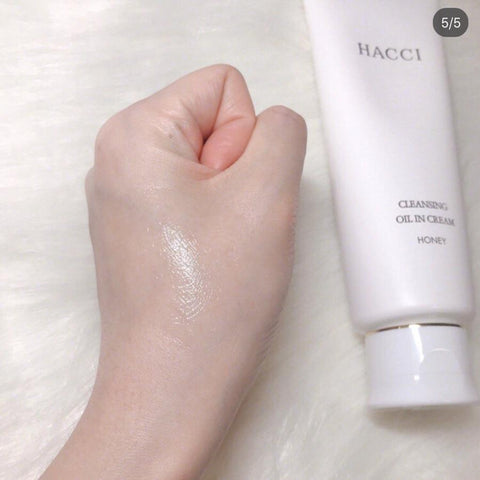 HACCI hatch cleansing oil-in-cream 130g