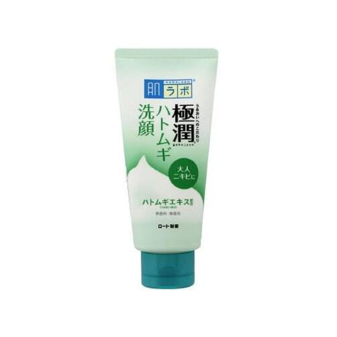 HadaLabo Gokujyun Hatomugi Cleansing Foam (100g)