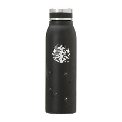 Halloween 2022 Stainless Steel Bottle Cat 444ml - Japanese Starbucks