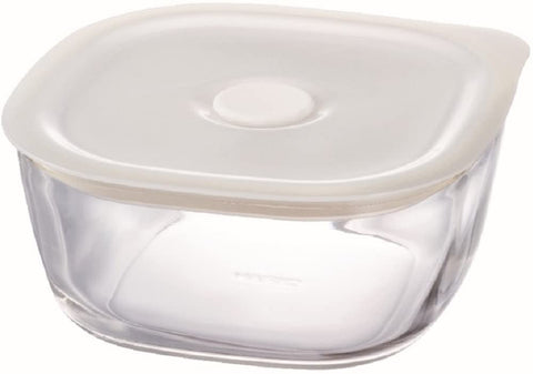 Hario Buono Kstm-60-Tw 600Ml Japan Heat Resistant Glass Airtight Storage Container