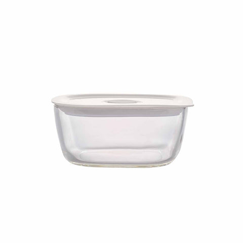 Hario Buono Kstm-60-Tw 600Ml Japan Heat Resistant Glass Airtight Storage Container