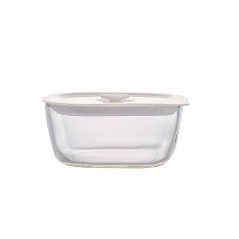 Hario Buono Kstm-60-Tw 600Ml Japan Heat Resistant Glass Airtight Storage Container