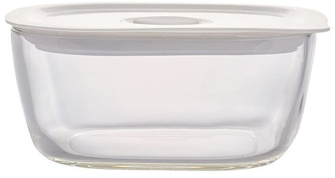 Hario Japan Heat Resistant Glass Airtight Storage Container 1200Ml Set Of 4