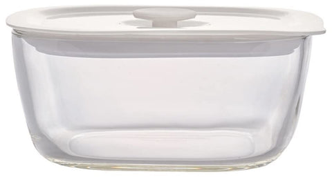 Hario Japan Heat Resistant Glass Airtight Storage Container 1200Ml Set Of 4